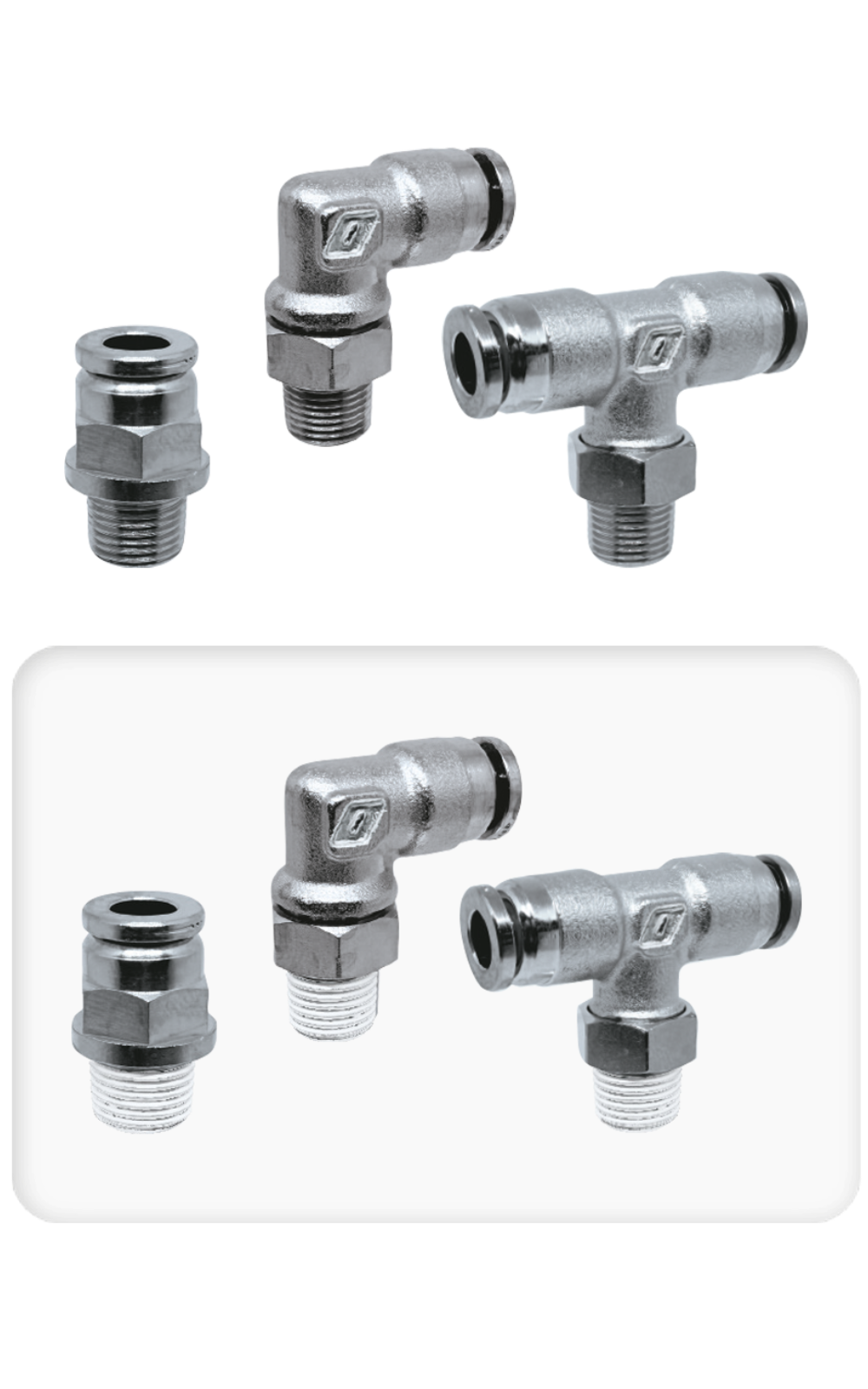 F100/B [FKM PLUS] BRASS FITTINGS OLAB